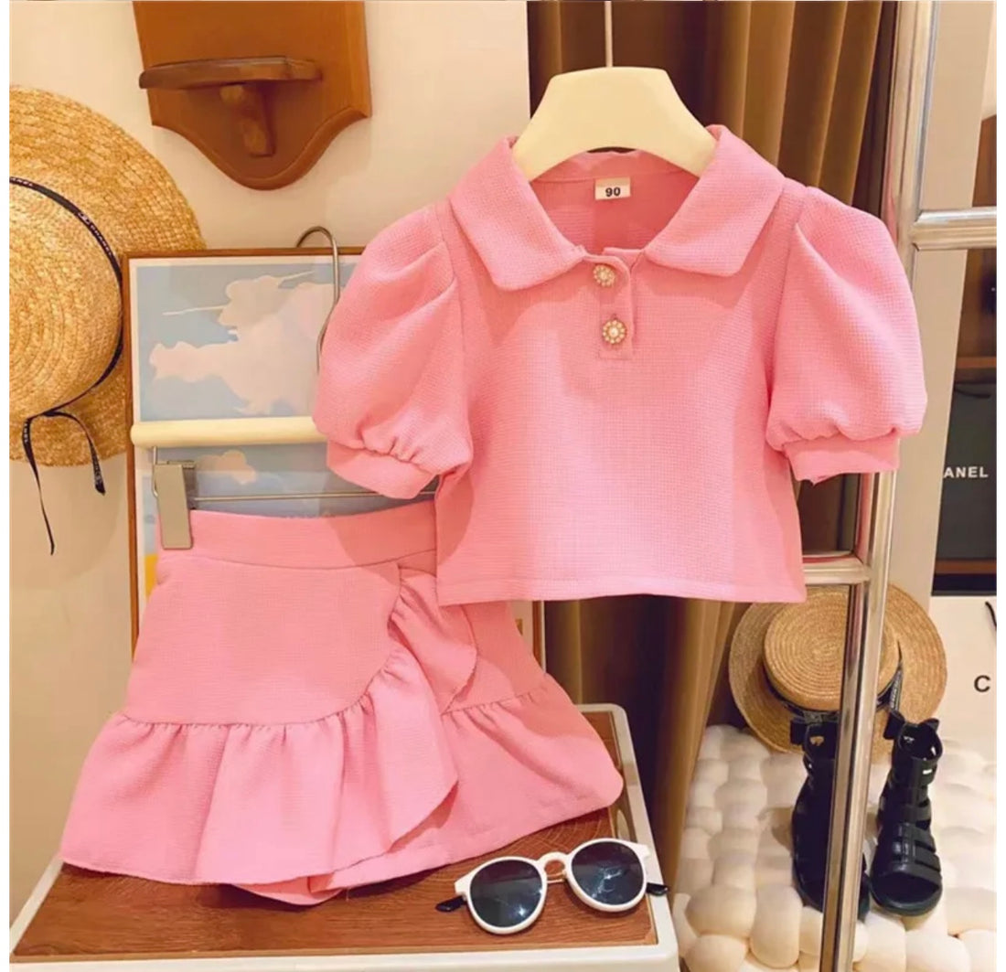 Frill Skirt Set