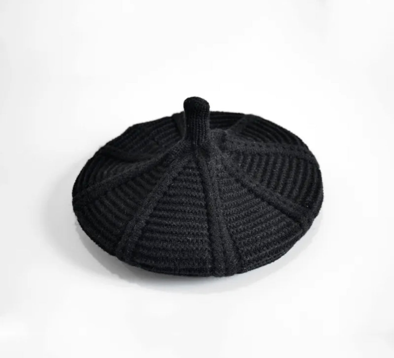 Knit Beret Cap