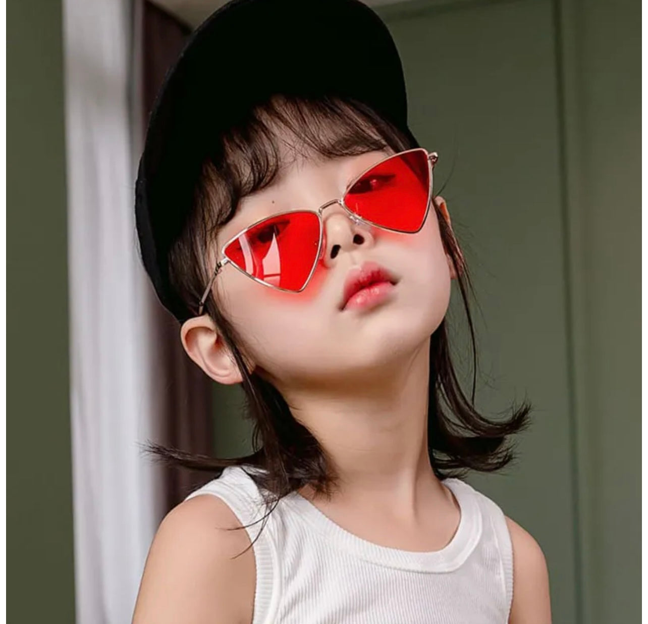 Red Triangle Sunglasses