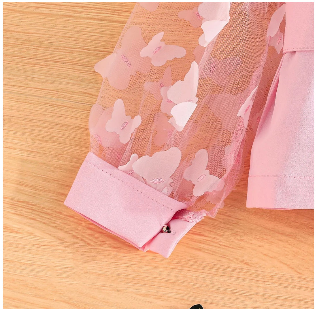 Butterfly Blazer Cord(with belt)