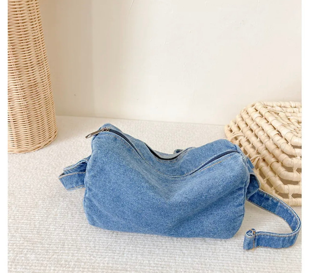 Denim Sling Bag