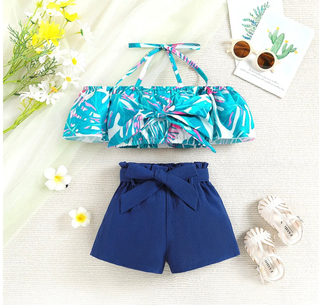 Off Shoulder Cord Set