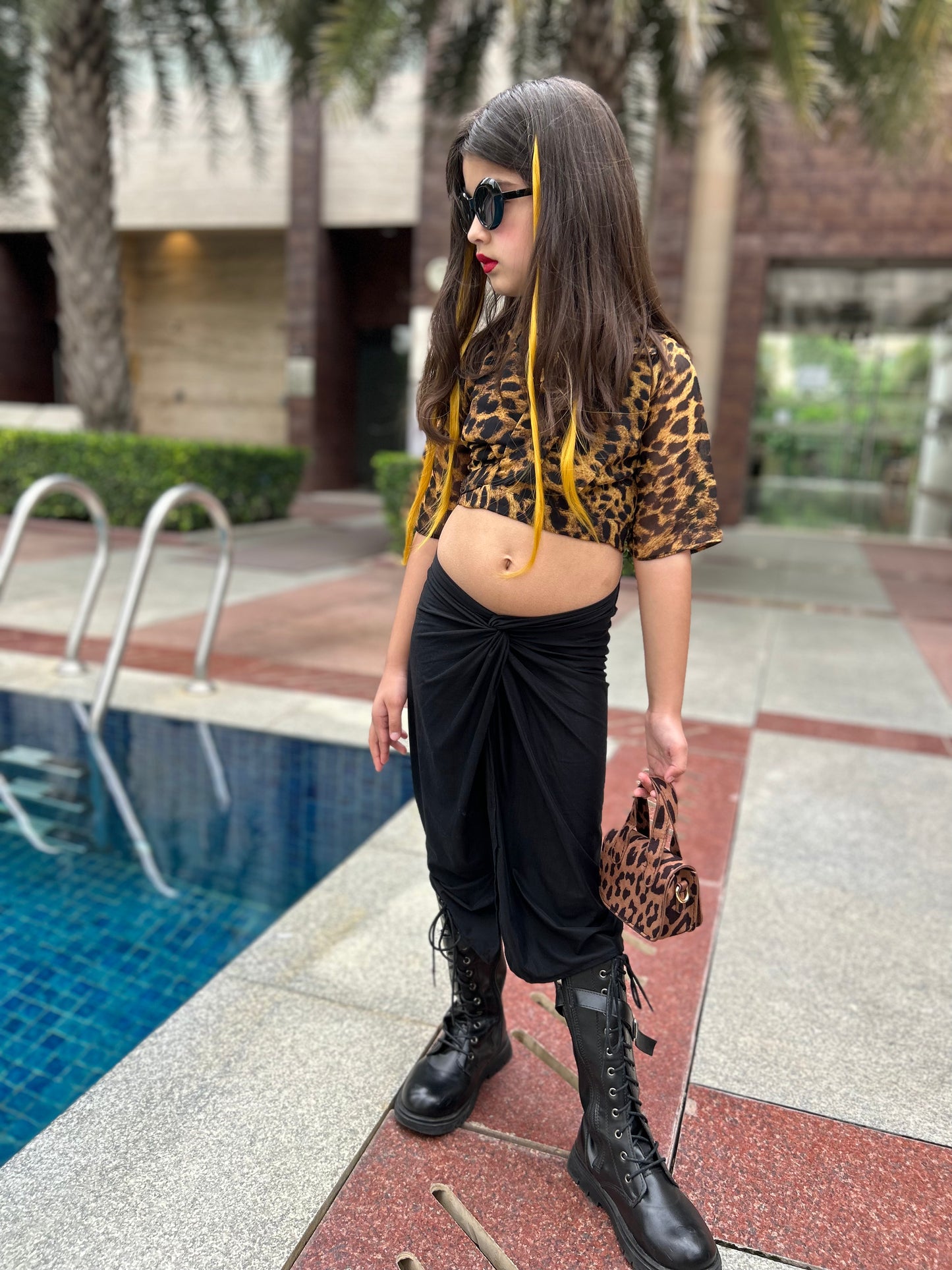 Animal Print Sling Bag