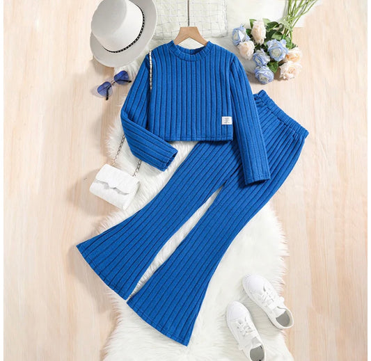 Rib Knit Cord Set