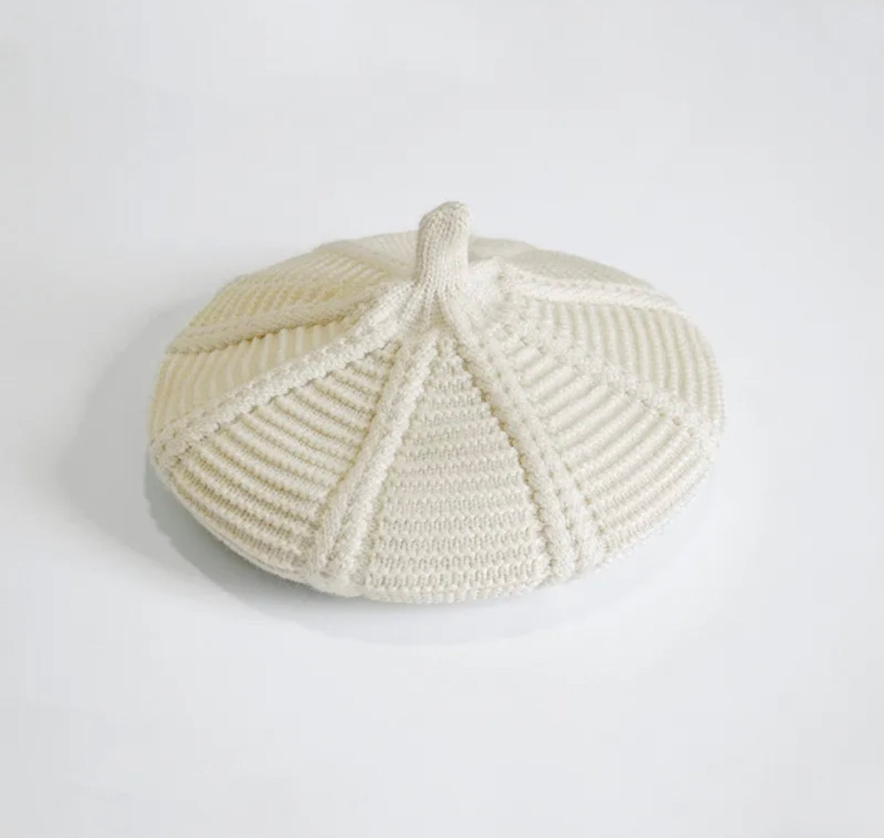 Knit Beret Cap