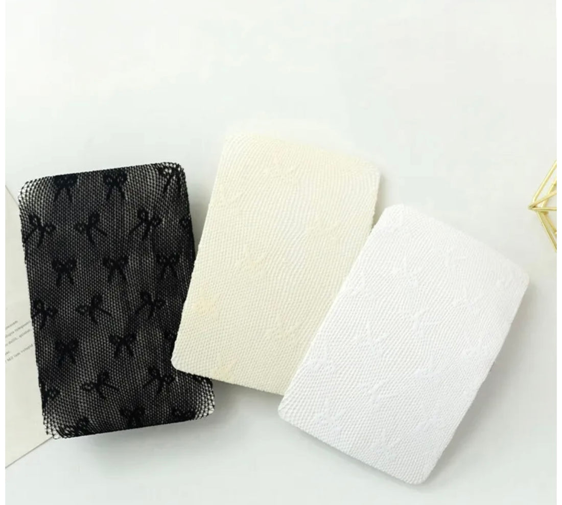 Scissor Print Pantyhose Stocking (Black)