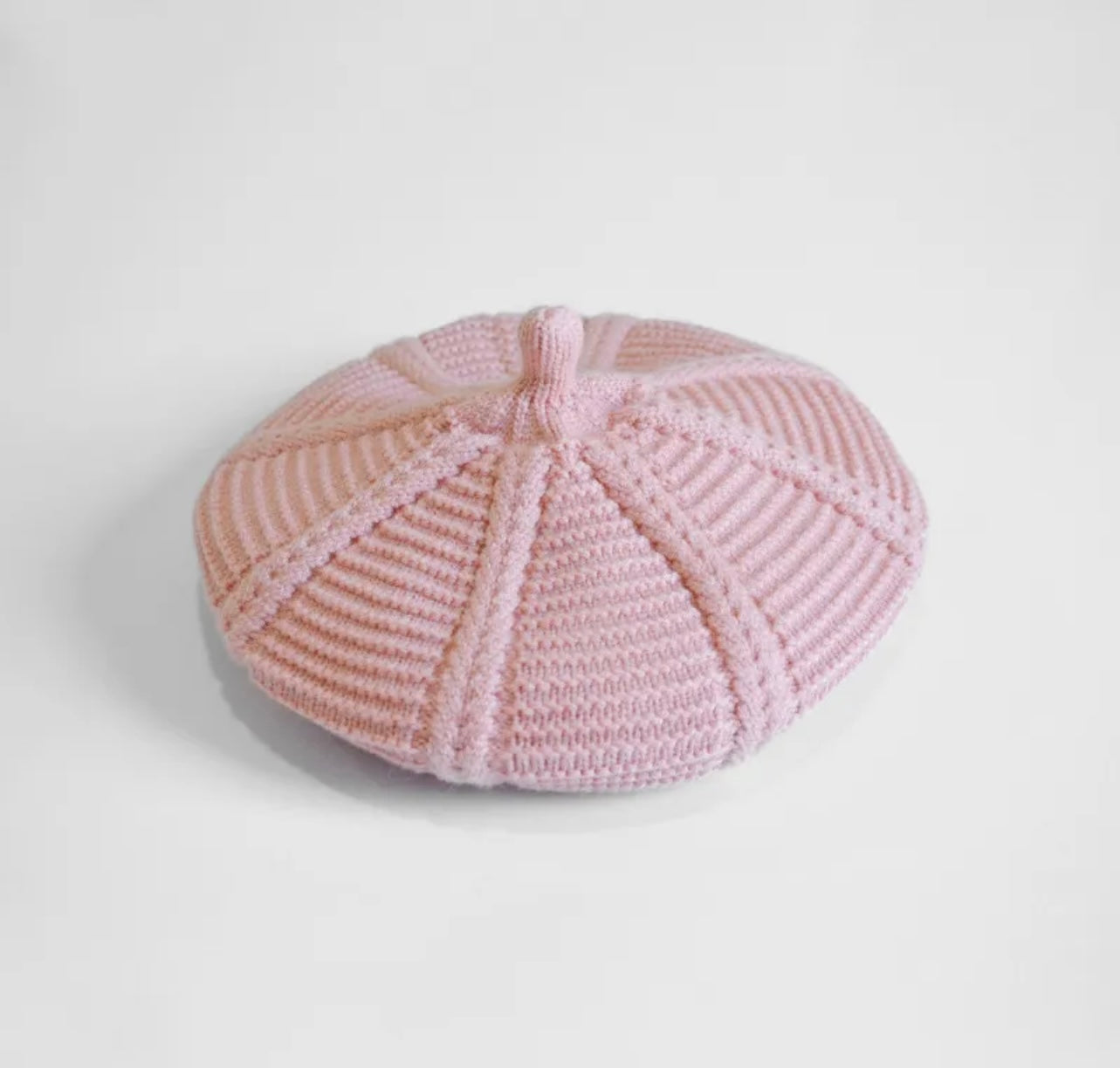 Knit Beret Cap