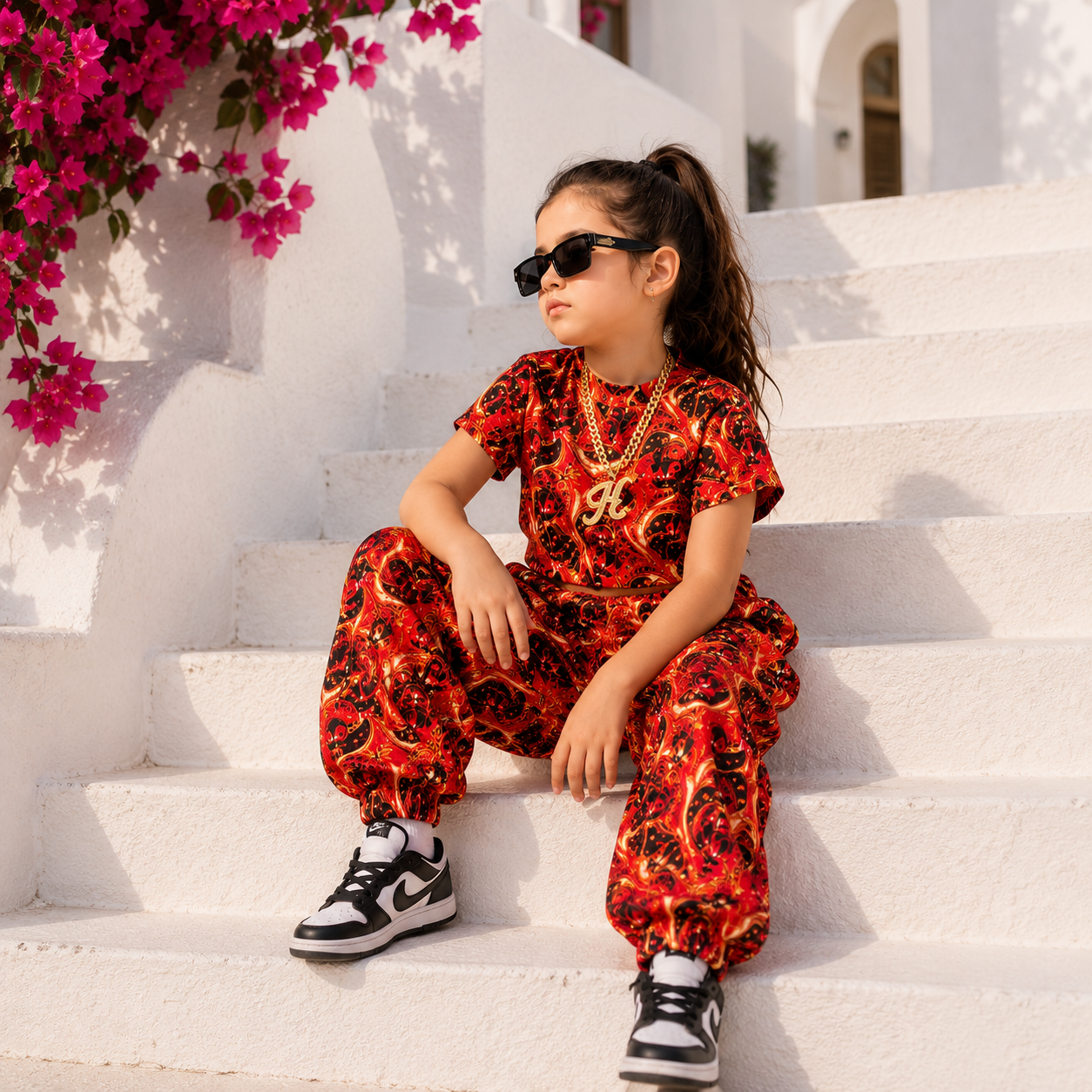Lady Bug Cord Set| Girls Streetwear & Vacation Outfit