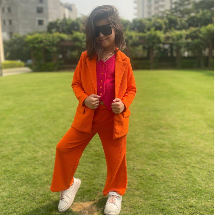 Three Piece Pant Suit
