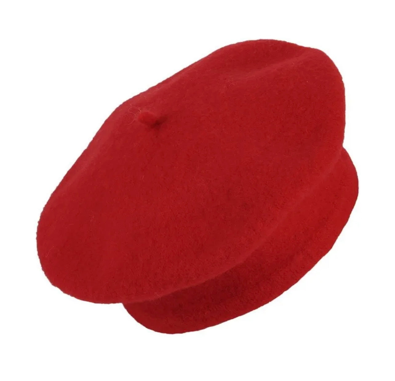 Woolblend Beret Cap