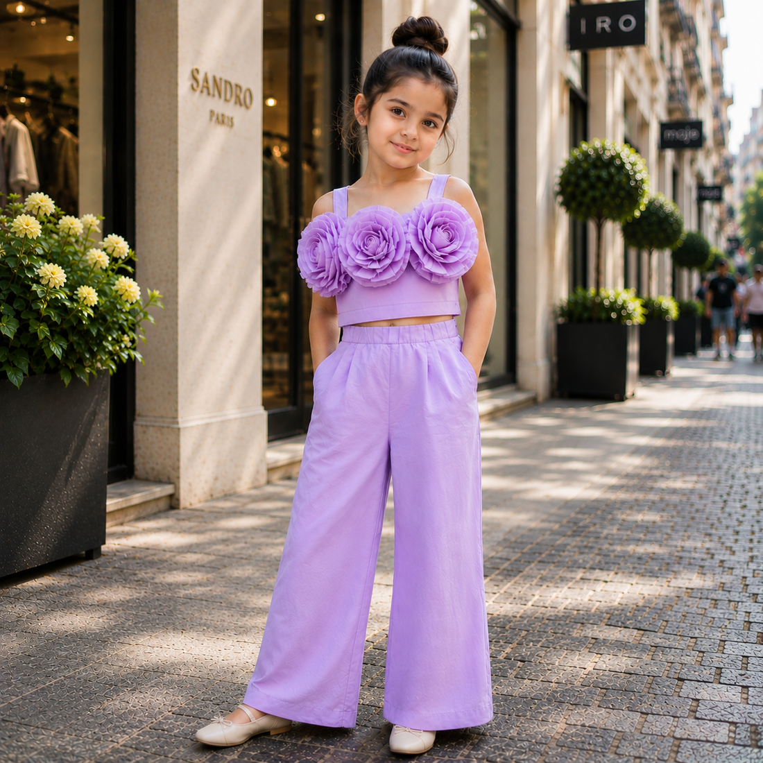 Rose Cord Set ( lilac)
