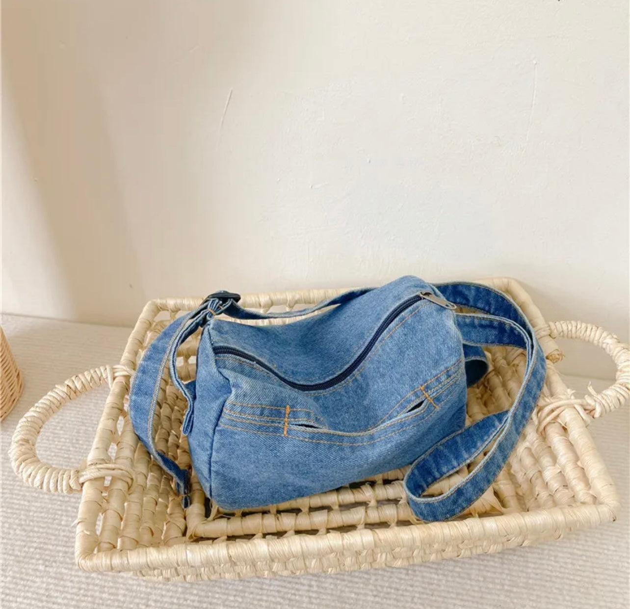 Denim Sling Bag