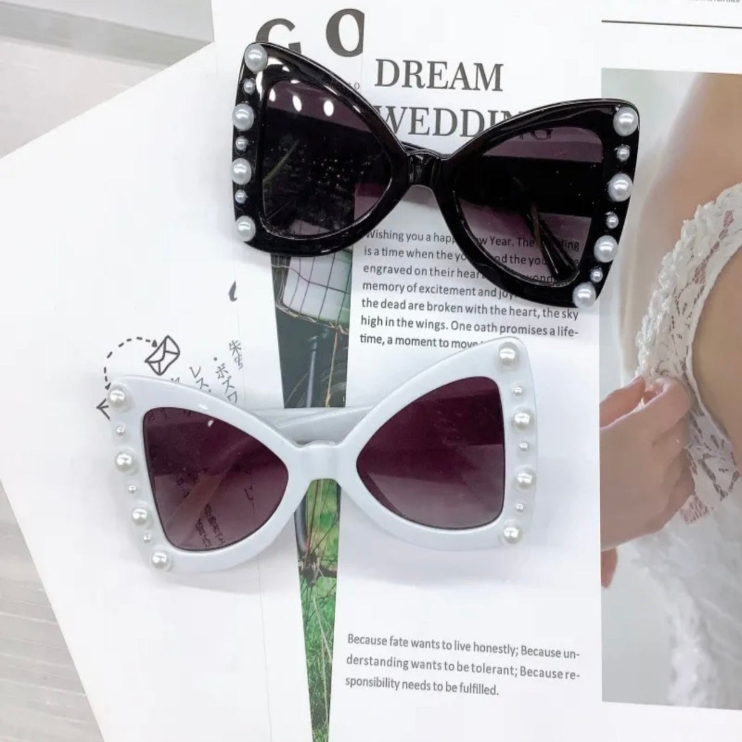 Pearl Bow Sunglasses