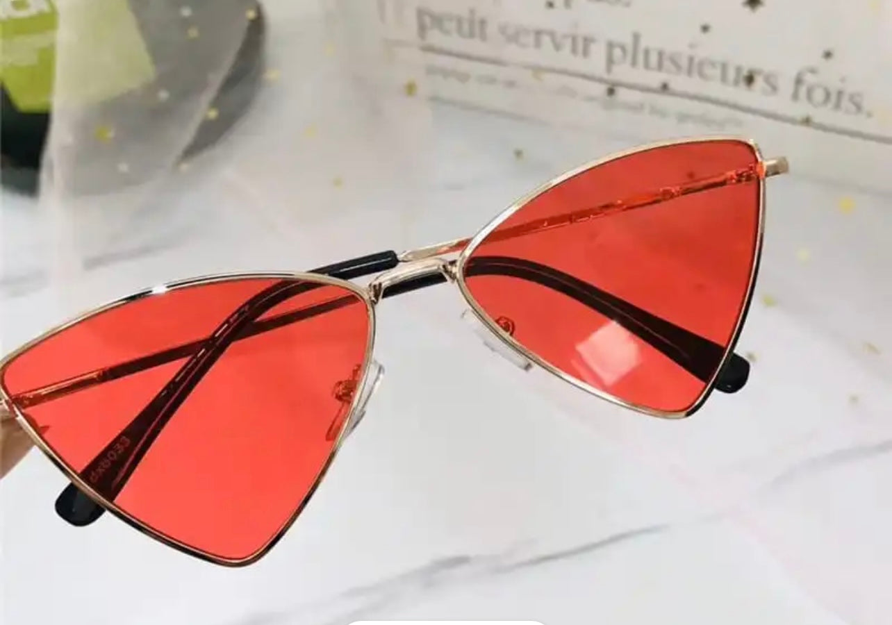 Red Triangle Sunglasses