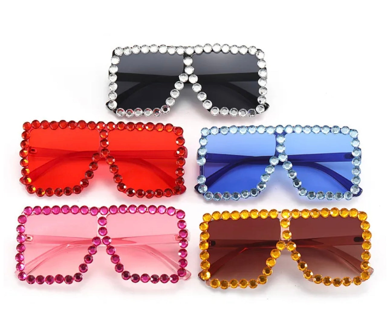 Diamond Studded Sunglasses