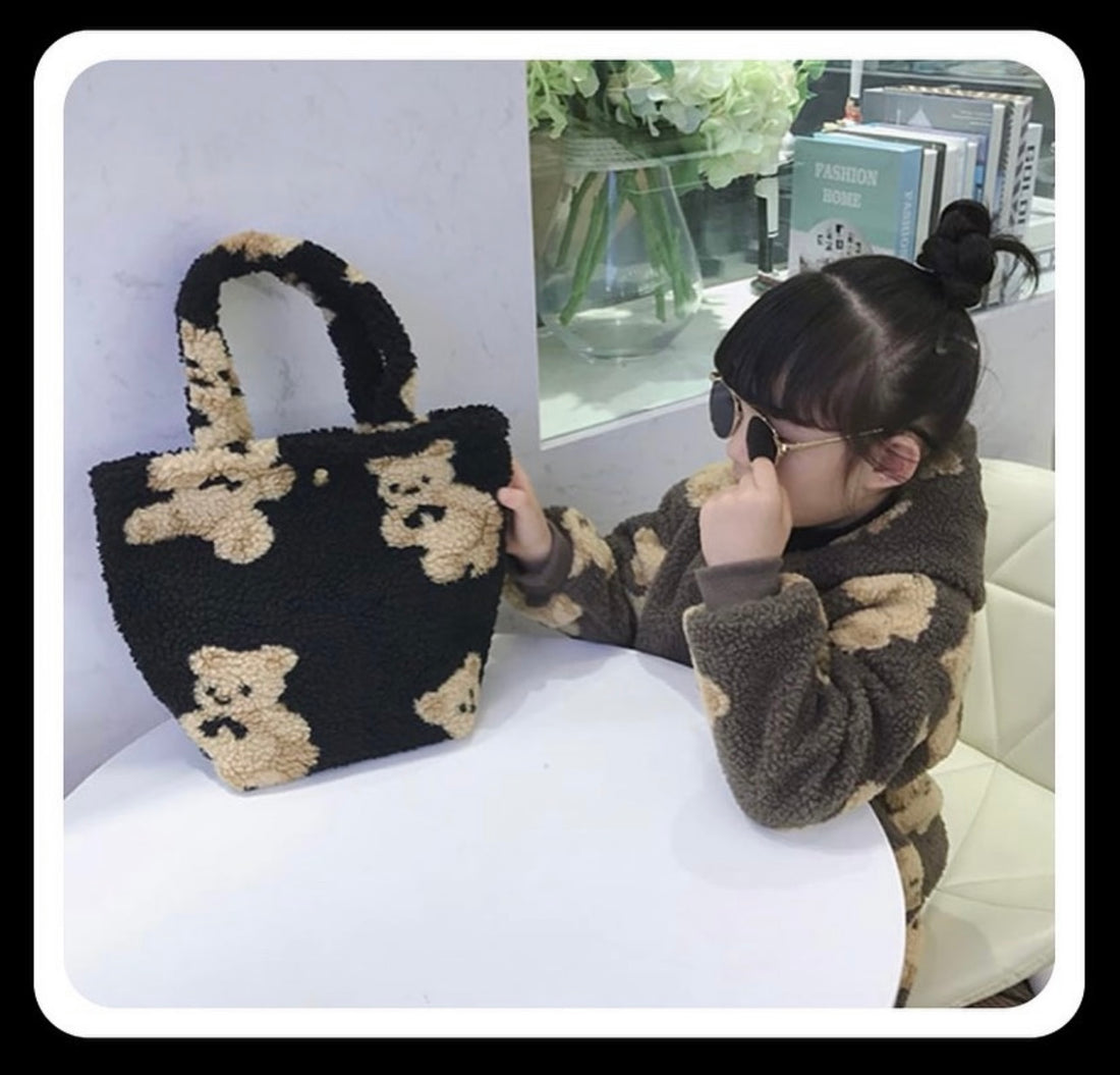 Teddy Tote Bag ( Fur)