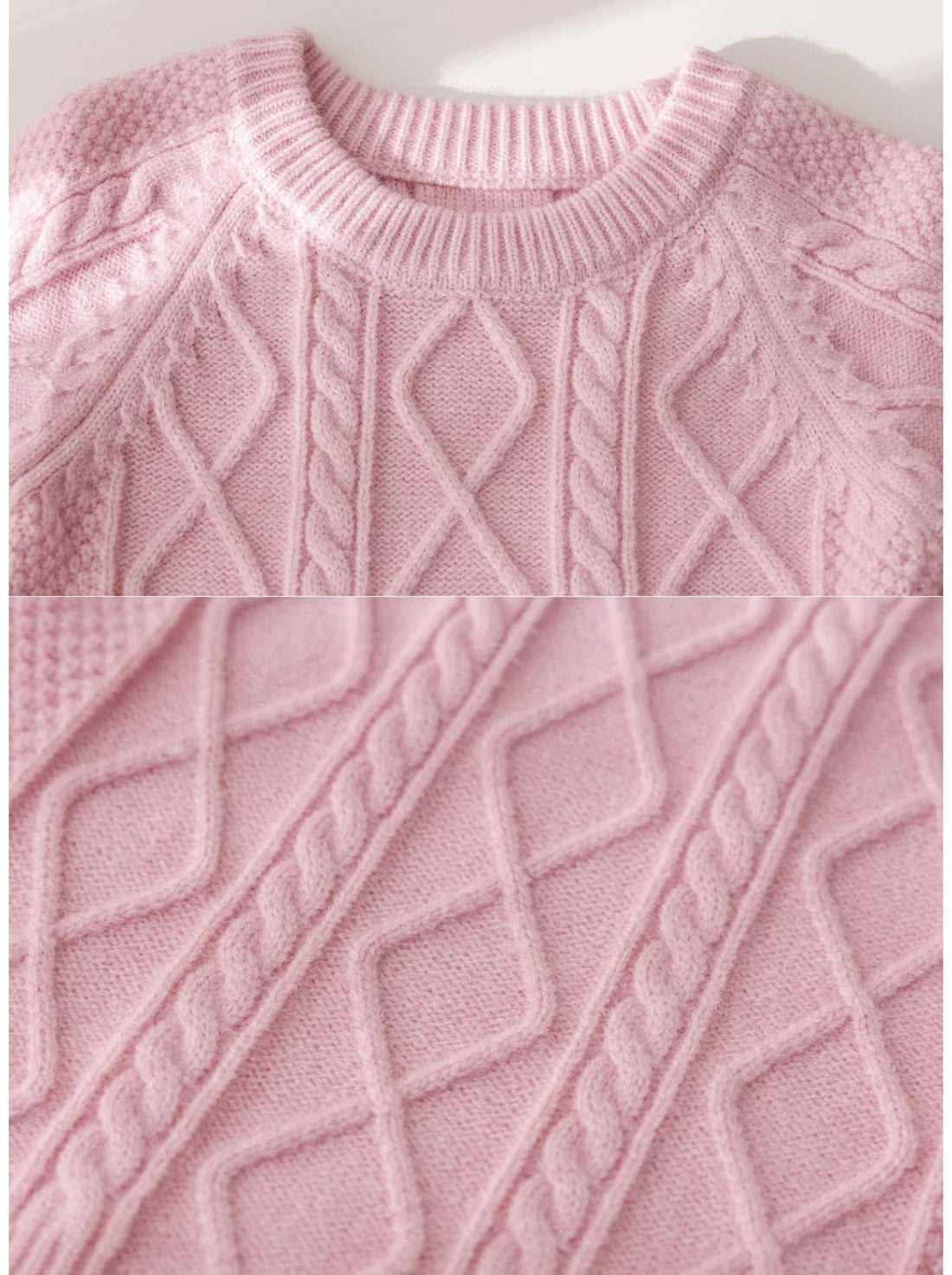 Dust Pink Woollen Set