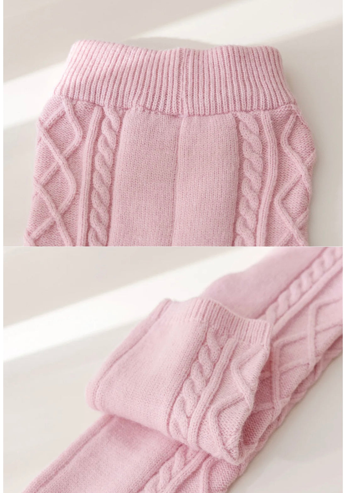 Dust Pink Woollen Set