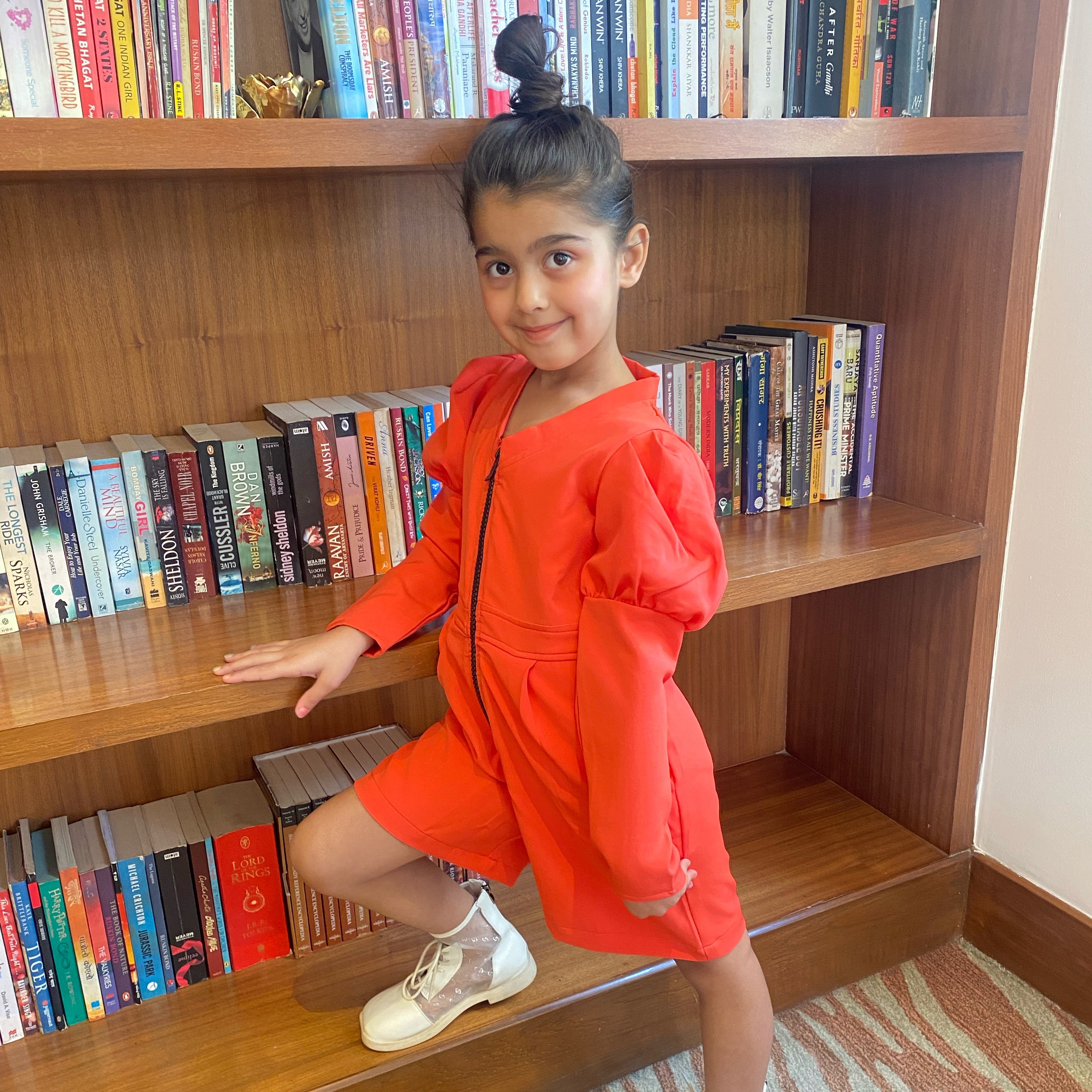 Puff Sleeve Playsuit