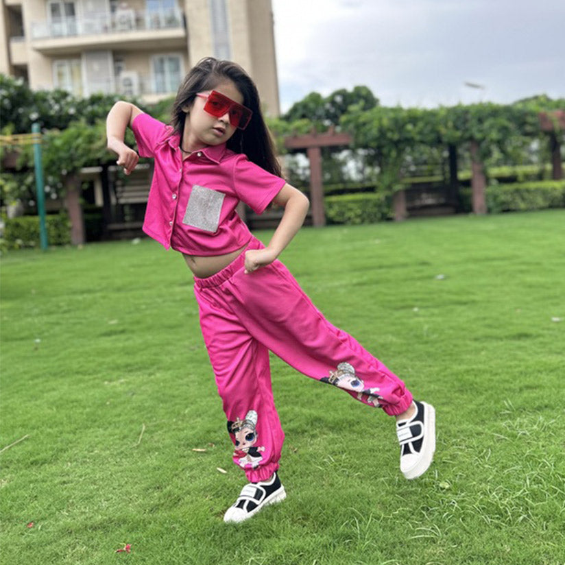 LOL Glitter Jogger Set