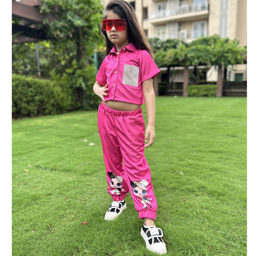 LOL Glitter Jogger Set