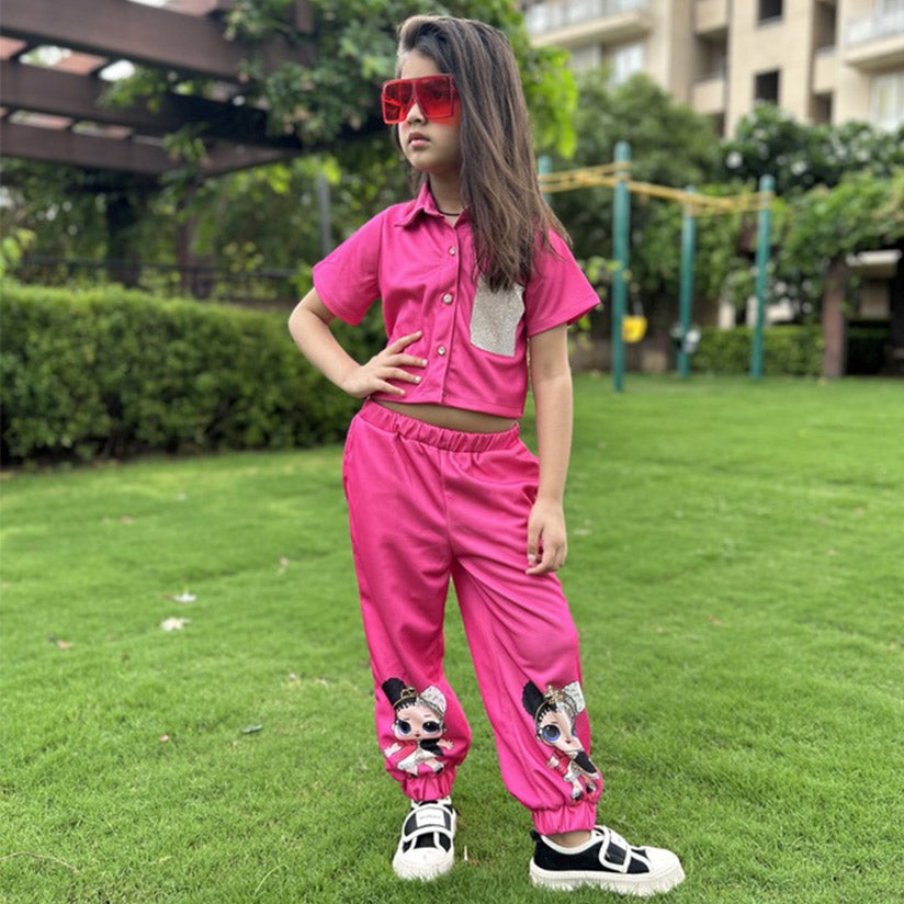 LOL Glitter Jogger Set