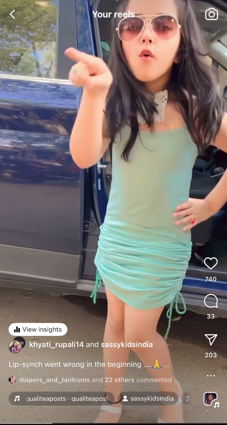 Mint Drawstring Dress